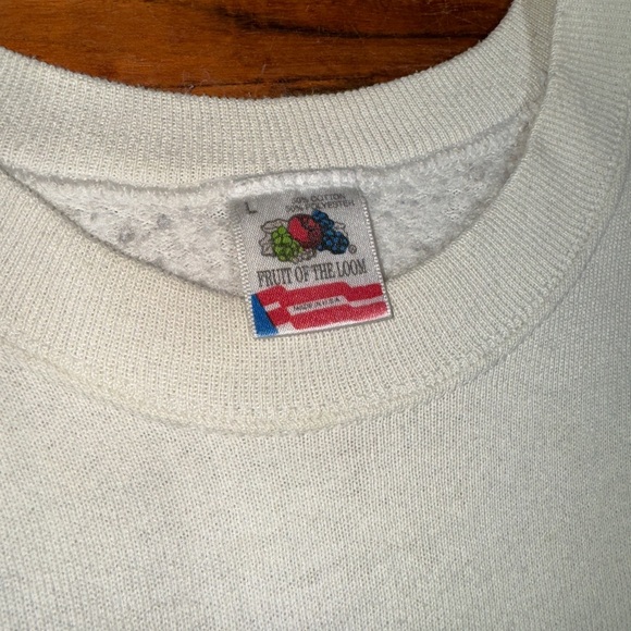 Vintage 80’s/90’s Made in USA Miami Dolphins NFL Football Raglan Sweatshirt L/M - Picture 6 of 10